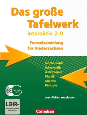 Produktbild von große Tafelwerk interaktiv 2.0 Niedersachsen. Schülerbuch