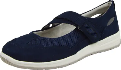 Produktbild von Jana Damenschuhe Ballerinas Ballerina Blau, Schuhgröße:40 EU