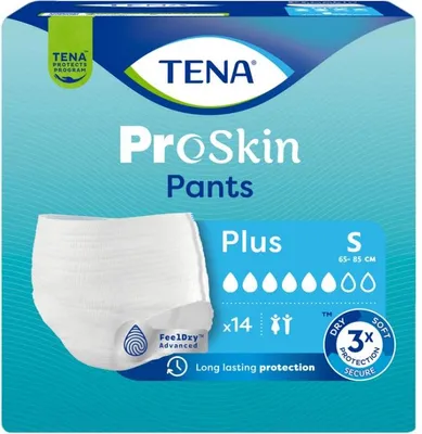 Image de Tena Proskin Pants Plus Small - 8 paquets de 14 protections