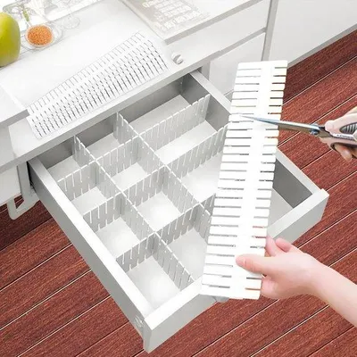 Immagine prodotto di Organizer regolabile per cassetti, set da 20 pezzi