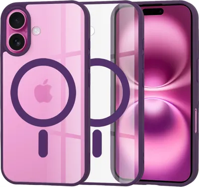 Produktbild von Techsuit MagSafe Pro Back Cover Hülle für Apple iPhone 16 Plus - Lila