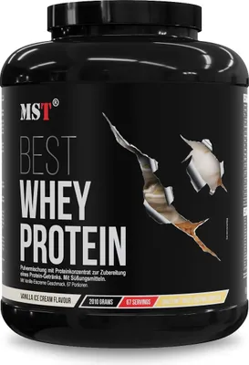 Produktbild von Protein Best Whey + Enzyme 2010g Vanilla ice cream