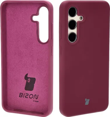 Produktbild von Bizon Soft Case Samsung Galaxy S24 dunkel lila