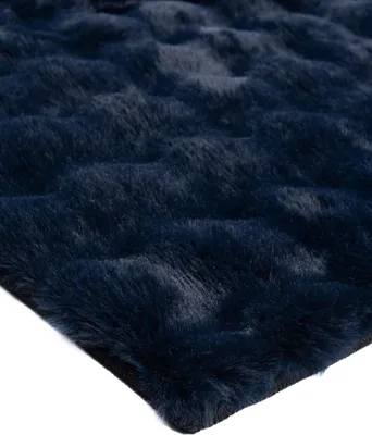 Zdjęcie produktu dla Dywan do salonu Multidecor Rabbit Bubble 80 x 150 cm granatowy 1 szt.