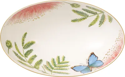 Produktbild von Villeroy & Boch Amazonia, Dessertschale, Oval, Porzellan, Mehrfarbig, 0,45 l, 1 Person(en)