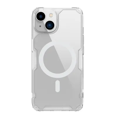 Produktbild von Magnetisches Case Nillkin Nature TPU Pro für Apple iPhone 13/14 (Weiß)