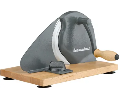 Produktbild von ZASSENHAUS Brotschneidemaschine Classic grau