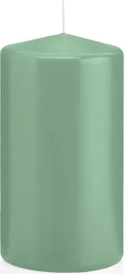 Produktbild von Wiedemann Stumpenkerzen Reseda 130 x Ø 68 mm, 12 Stück