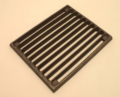 Image de Grille de poêle 21 x 26 cm Grille de cheminée Fonte