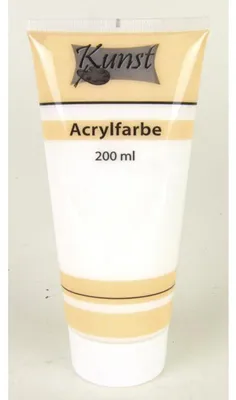 Produktbild von Acrylfarbe 0,2L Tube Schnelltrocknend Leinwand Malerei Künstler Heimwerker Innen