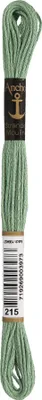 Produktbild von Anchor Sticktwist 4635000-00215 salbeigrün Stickgarn, 100 % Baumwolle