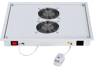 Immagine prodotto di TRITON Ventilační jednotka horní (spodní), 2 ventilátory-230V/30W, termostat, šedá