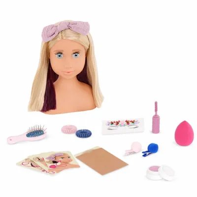Produktbild von Our Generation DEANNA Sparkles Of Fun Styling Puppe Kopf