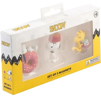 Obrázek produktu pro Erik. Snoopy – Sada 3 Magnetů