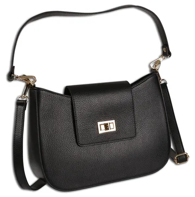 Produktbild von Toscanto Handbags Schultertasche schwarz Leder OTT189SS1