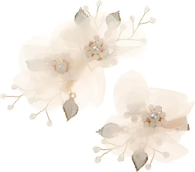 Productafbeelding van Parelhaarclips, 2 stuks voor bruiloften