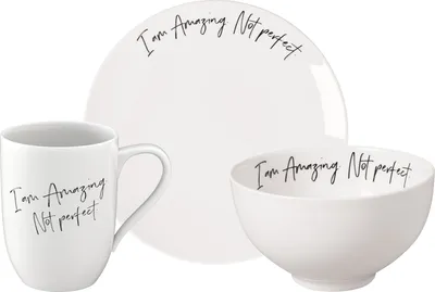 Produktbild von Villeroy & Boch Statement Frühstücks-Set Amazing not perfect 3-teilig