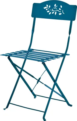 Produktbild von 2er-Set klappbare Gartenstühle aus Stahl