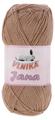Wolle Jana hellbraun