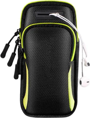 Produktbild von Sportliche Armtasche, Laufarmband, Handyhalterung, wasserdicht, komfortabel, Fitness-Armband für Radfahren und Yoga