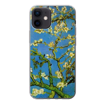 Produktbild von MuchoWow® Handyhülle Schutzhülle Hülle für iPhone 12 Mandelblüte - Vincent van Gogh Silikon Softcase Handy Hülle - Schutzhülle