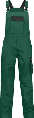 Produktbild von DASSY Latzhose CALAIS Arbeitshose Gr. 58 STANDARD  grün/anthrazit