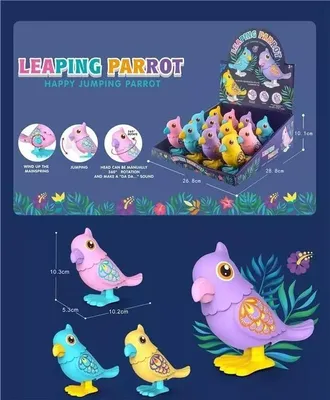 Obrázok produktu pre Papagáj na natiahnutie MIX – Merkpol