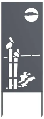 Image de vidaXL Toile de protection visuelle de jardin Anthracite 50 x 140 cm