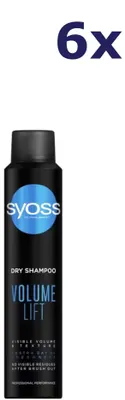 Produktbild von 6x Syoss Trockenshampoo 200 ml Volume Lift