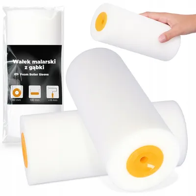 Produktbild von TRCR Schaumstoffwalze 18 cm für Acrylfarben Nachfüllung