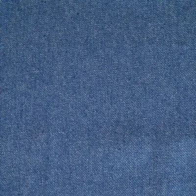 Produktbild von 11,2 oz Raw Denim, azurblau mit recycelter Baumwolle| 100 % Baumwolle | Jeansstoff Meterware per 0,5 m