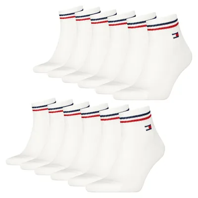 Produktbild von 6 Paar Tommy Jeans Herren Quarter Iconic Socken