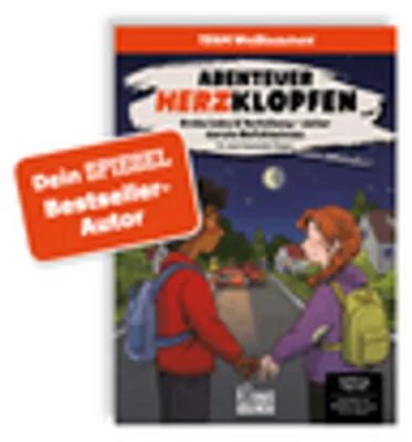 Immagine prodotto di Abenteuer Herzklopfen: Humorvolles Comicbuch über Pubertät, Gefühle, Erste Periode und Verhütung