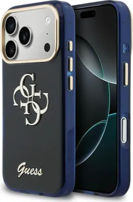 Immagine prodotto di Custodia Guess Iml 4G Script Metal per iPhone 17 Pro Blu