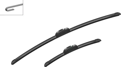 Zdjęcie produktu dla Pióro Wycieraczki Aerotwin Retro Podwójne 650/340Mm Toyota, Suzuki, Honda, Hyundai, Kia, Fiat, Nissan