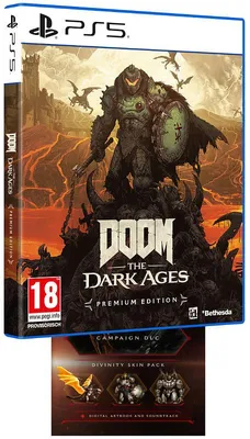 Produktbild von GAME DOOM: The Dark Ages Premium Edition (PS5), PlayStation 5, Physische Medien
