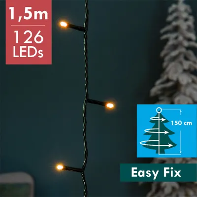 Produktbild von Lumineo Weihnachtsbeleuchtung 1-2 leuchtend 150cm 126xLED