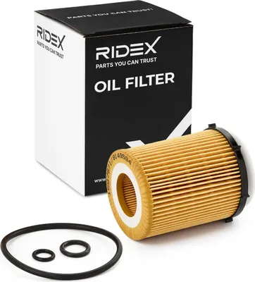 Produktbild von Ölfilter RIDEX 7O0135 Filtereinsatz passend für MERCEDES-BENZ C-Klasse Limousine (W204) C-Klasse T-modell (S204) C-Klasse T-modell (S205)