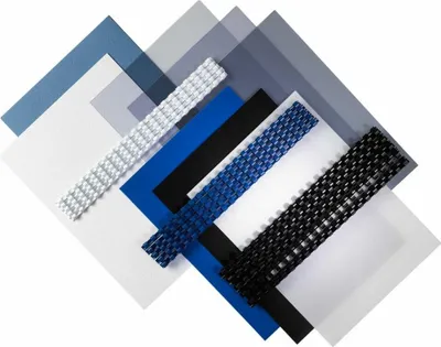 Produktbild von Fellowes 5371801, Weiß, Kunststoff, A4, 6 mm, 8 mm, 12 mm, 35 Stück(e)