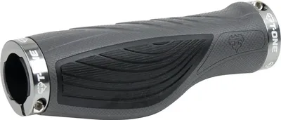 Obrázok produktu pre T-one gripy Ez čierna/sivá, 130 mm, 2x skrutkovací zámok