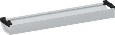 Produktbild von ASSMANN Horizontaler Kabelkanal Flex-small Weißaluminium, 88x16x10cm