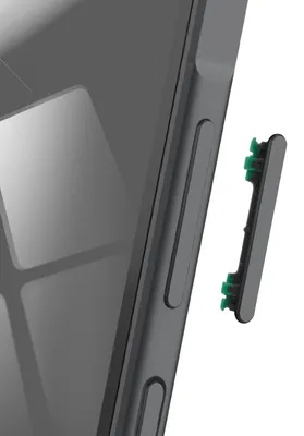 Produktbild von Clappio, Lautstärketaste Ersatzteil für Samsung Galaxy A17 4G / 5G, Schwarz