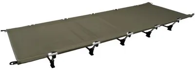 Produktbild von Famanu Campingbett Faltbar - Komfortabel und Leicht - 190x65cm - Olivgrün
