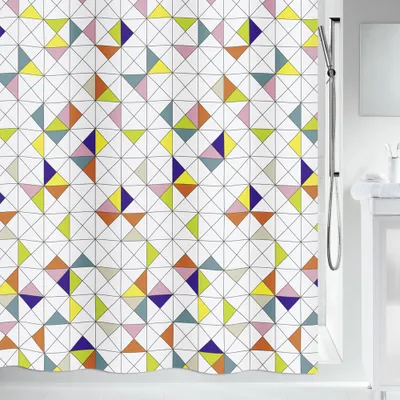 Produktbild von Spirella Anti-Schimmel Duschvorhang "Kleen" Anti-Bakteriell, waschbar, wasserdicht Polyester 180x200cm