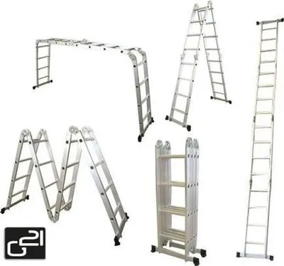 Obrázek produktu pro Hliníkové štafle G21 GA-SZ-4x3-3,7M multifunkční