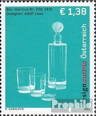 Produktbild von Briefmarken Österreich 2003 Mi 2408 (kompl.Ausg.) postfrisch Design Austria