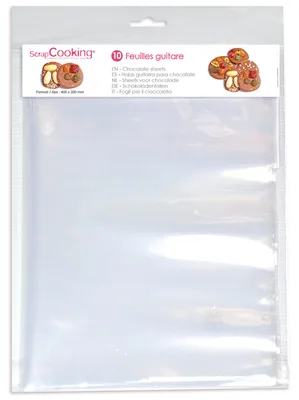 Image de 10 feuilles de chocolat à cuire