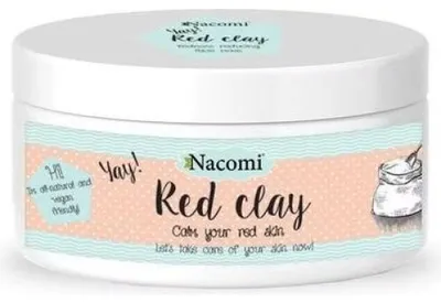 Produktbild von Nacomi Red Clay 100G für Rosacea