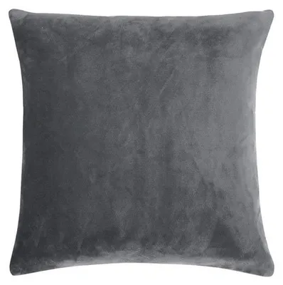 Produktbild von Pad Kissenhülle Samt Smooth Stone Grau (50x50cm)