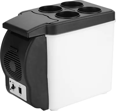 Zdjęcie produktu dla przenośna lodówka samochodowa 12V 6L Mini wielofunkcyjna lodówka do podgrzewania napojów i żywności